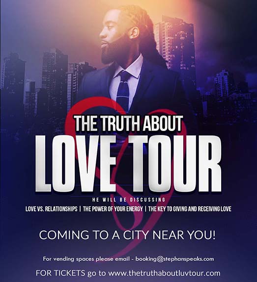 the truth about love tour flyer